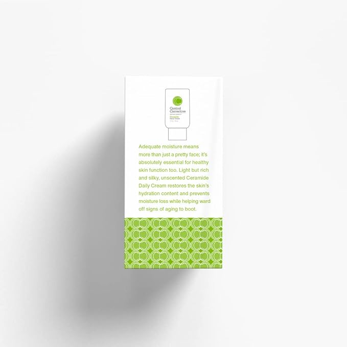 CONTROL CORRECTIVE Ceramide Daily Cream, 2.5 Oz - Light, Creamy Moisturizer Designed To Balance Skin, Super Hydrating, Non-Comedogenic & Moisturizes With Ceramides, Antioxidants And Humectants, Silky