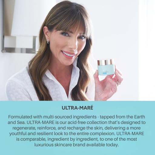 Serious Skincare - Ultra-Mare Pure Marine Infusion Revitalizing Eye Cream - Peptides - Skin Renewing - Encourages Collagen Production - Helps Reduce Wrinkle Depth - 0.5 oz