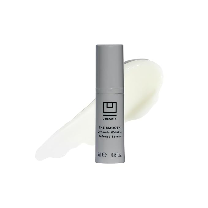 U Beauty The SMOOTH Dynamic Wrinkle Defense Serum - Multi-Peptide Complex, Copper Peptides, Retinol, Centella Exosomes, Vegan Silk Protein for Visible Wrinkle Reduction, Firming & Hydration 5ml