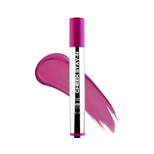 Sacheu Cheek STAY-N Liquid Blush for Cheeks — High Pigment, Buildable, Lightweight Cream Blush for Dewy & Radiant Flushed Cheeks — Long-lasting & Cruelty Free, I'm Bold