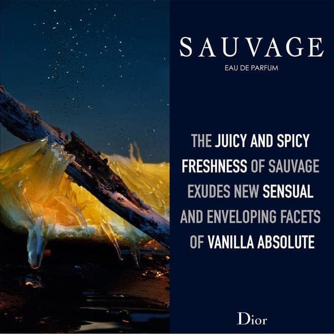 Dior Sauvage Eau De Parfum Spray for Men, 6.8 oz