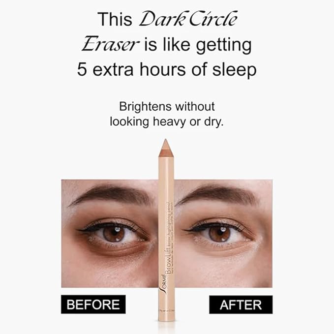 Sorme Cosmetics PRO Eye Brightener Pencil, Easy to Apply, Fine-Tipped Pencil for a Lifted Effect, Look Wide Awake & Youthful, Inner Eye Highlighter, Fake Awake Eye Highlight