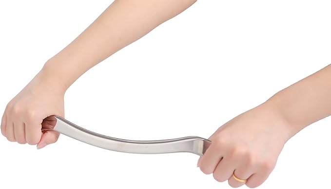 STICKON Gua Sha Massage Tool Stainless Steel GuaSha Scraping Massage Tools IASTM Tools Great Soft Tissue Mobilization Tool(STICKON-40)