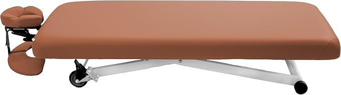 SKINACT Stella Electric Medical Spa Treatment Table (Facial Chair/Bed) ADA Compliant (Camel)