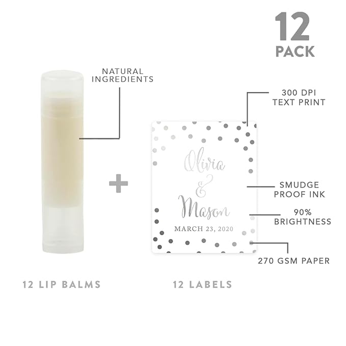 Andaz Press Personalized Bridal Shower Bachelorette Silver