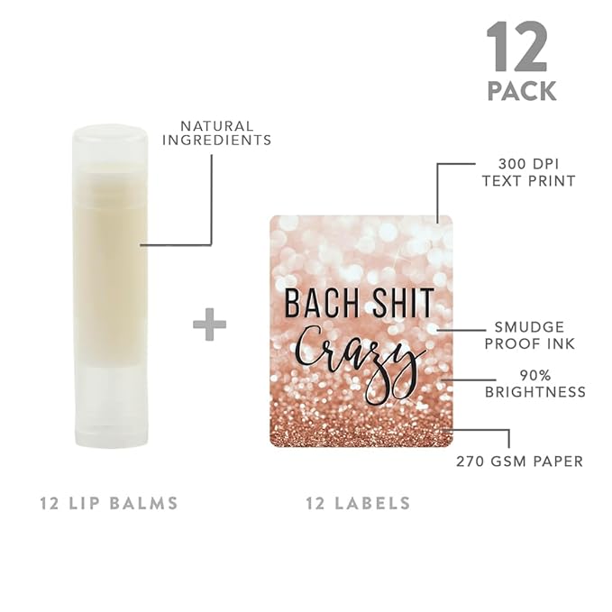 Andaz Press Bridal Shower Bachelorette Party Glitter