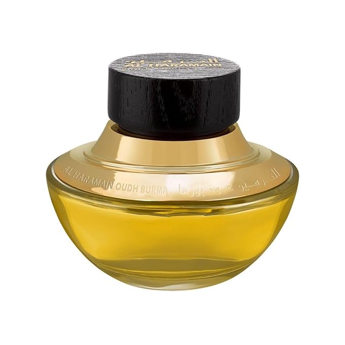 Al Haramain Oudh Burma Eau De Parfum Spray for Unisex - Arabian Perfume for Women & Men - Long Lasting Fragrance - Arabic Cologne - 2.5 oz EDP Spray