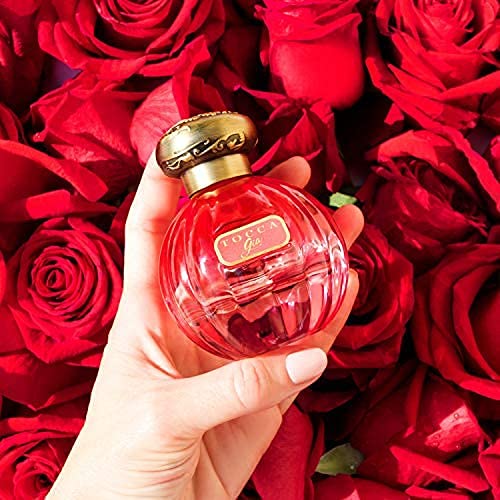 Tocca Women's Perfume, Gia Fragrance, 1.7oz (50 ml) - Warm Floral, Pink Peppercorn, Tangerine, Turkish Rose - Hand-Finished Bottle