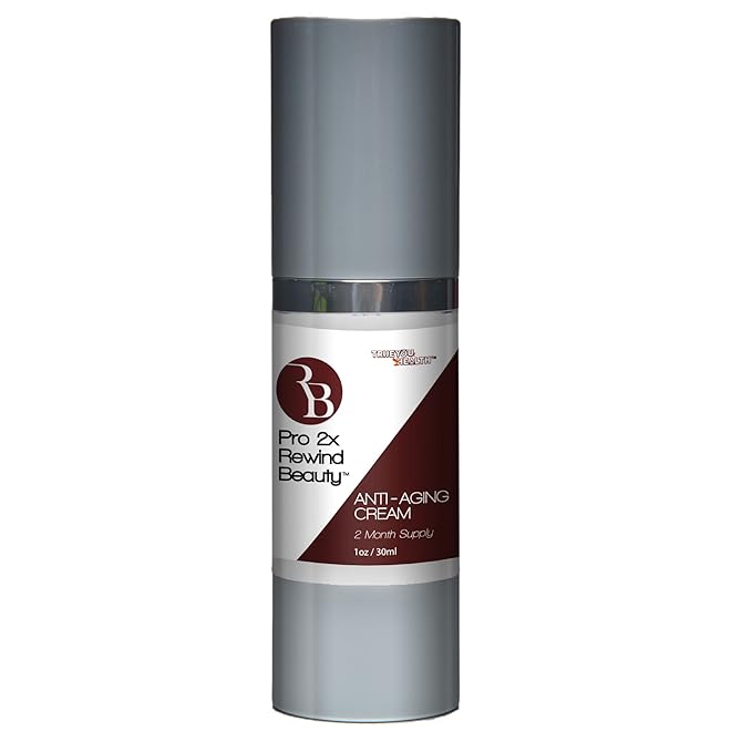 Pro 2x Rewind Beauty - Premium Anti-Aging Eye Serum - 2 Month Supply - Skin Firming Technology To Help Reduce Wrinkles Appearance & Tighten Bags Under Eyes - Diminish the Look of Dark Circles