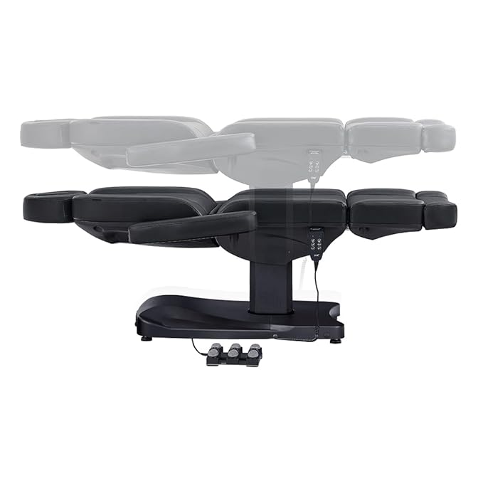 DIR Full Electrical Medical Aesthetic Chair Facial Beauty Bed Podiatry Doctors Office Chair with 3 Motors Ink