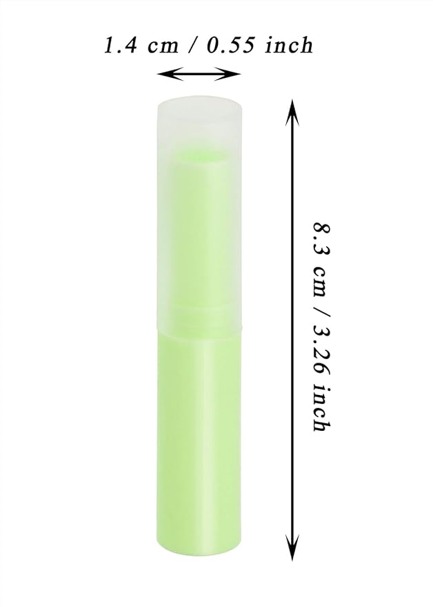 0.14oz Empty Flavored Lip Balm Container (Green)