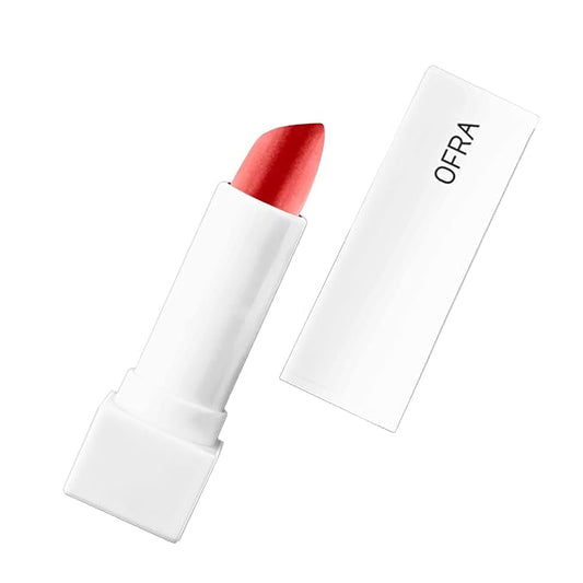 Ofra Red Hot | Long Lasting & Extremely Pigmented Lipstick | Moisturizing Formula for Smooth, Hydrated Lips | Bold, Vibrant Color with All-Day Wear | 4.5g 0.16oz
