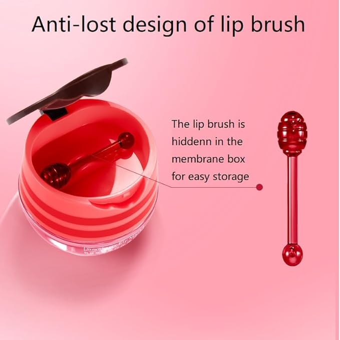 2 Pcs Lip Balm Honey Pot, Lip.