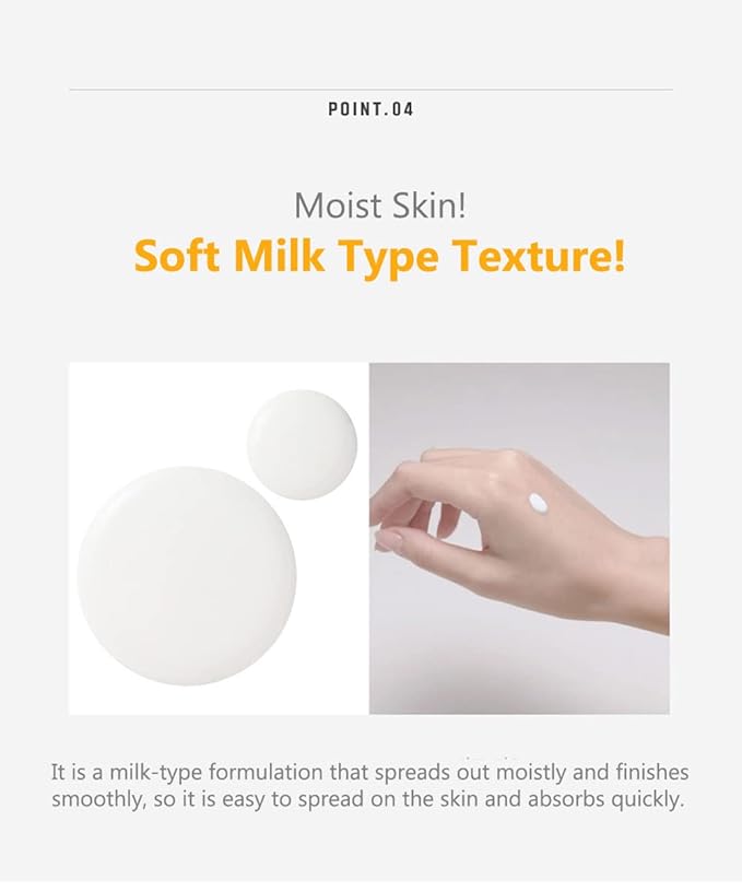 ATOPALM Outdoor Sun Milk SPF50+ PA+++ 55g, Waterproof Baby Kids adult, MLE Korean Mineral Sunscreen