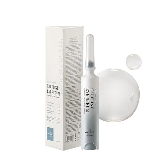 Hydro Boost Caffeine Eye Serum (0.33 fl.oz./10ml) - With 10% Caffeine Solution, Niacinamide & Hexapeptide-8, Depuff, Elasticity, Antiwrinkle and Brightening
