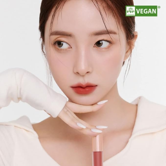 BBIA Last Velvet Tint - Soft & Creamy Matte Finish Lip Stain, Blur Effect with Velvety Texture, Long-Lasting, High Pigment, Lightweight, Non-Drying, Vegan, Korean Lip Makeup (V16 MORE GRACEFUL)