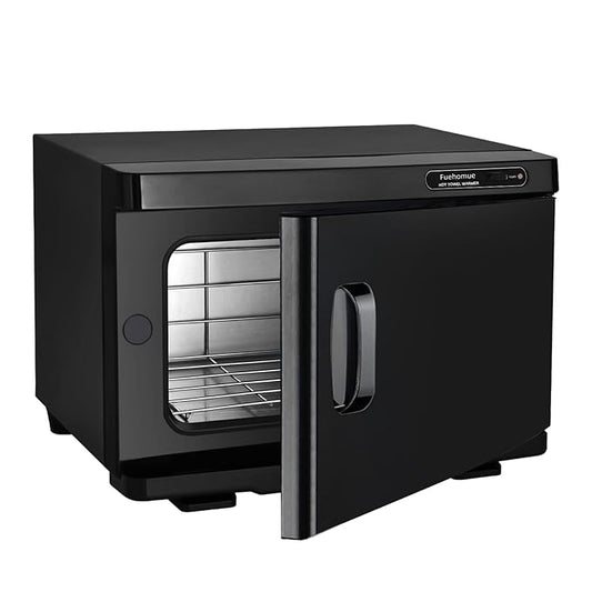 Hot towel warmer, 8L Towel Warmer Spa, Professional Towel Warmer for Facial, Small Towel warmer caddy for Salon, Spa, Black