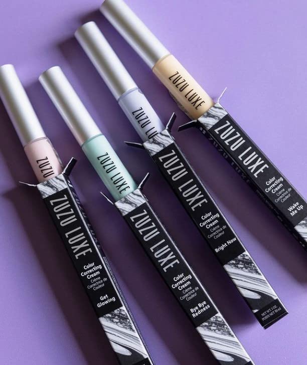 ZUZU LUXE Color Correcting Cream, Natural, Paraben Free,Vegan, Gluten-free, Cruelty-free, Non GMO, 0.21 fl oz (Bye Bye Redness)