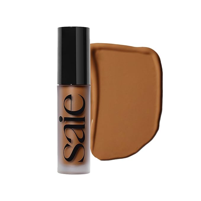 Saie Slip Tint Radiant Cream Concealer & All-Over Face Makeup - Concealer for Dark Circles, Redness & Blemishes - Lightweight Makeup Made with Hydrating Hyaluronic Acid - Shade 15 (0.17 oz)