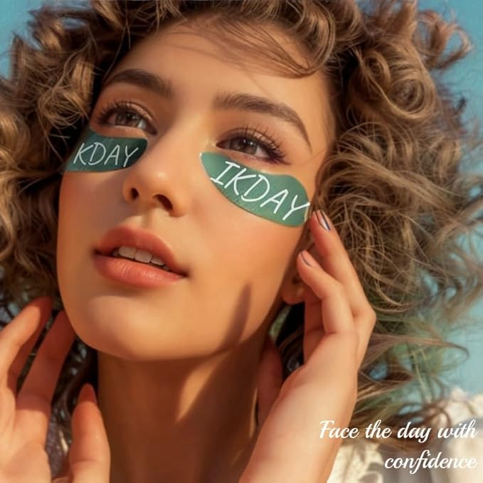 Silicone eye patches reusable under