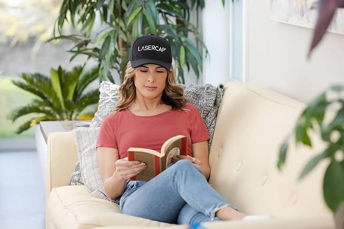 LaserCap HD+ 304 - Professional Red Light Therapy Cap for Hair Growth - FDA Cleared Alopecia & Thinning Hair Treatment for Men & Women - 304 Medical-Grade Lasers, Cordless Rechargeable Design