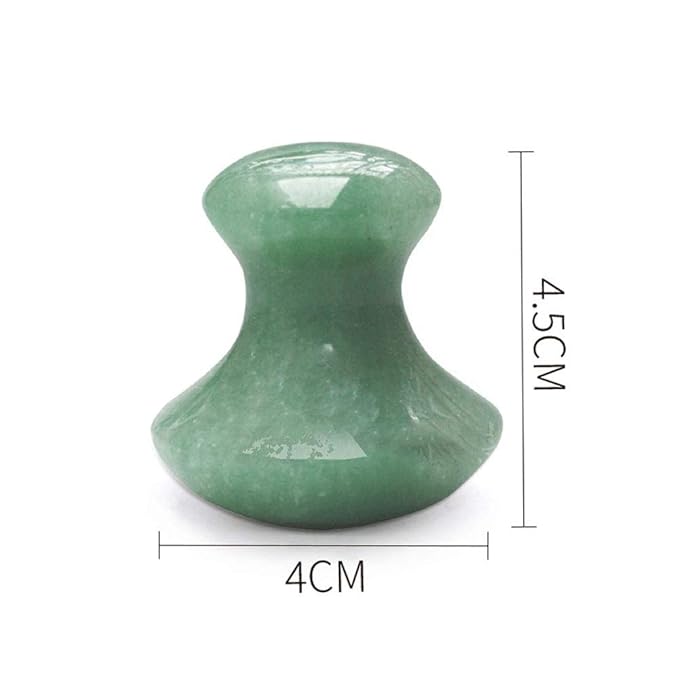 Jade Gua Sha Massage Tools Facial Tool Natural Green Gua Sha Anti Aging Facial Skin SPA for Rejuvenate Skin Anti-wrinkle Anti Aging
