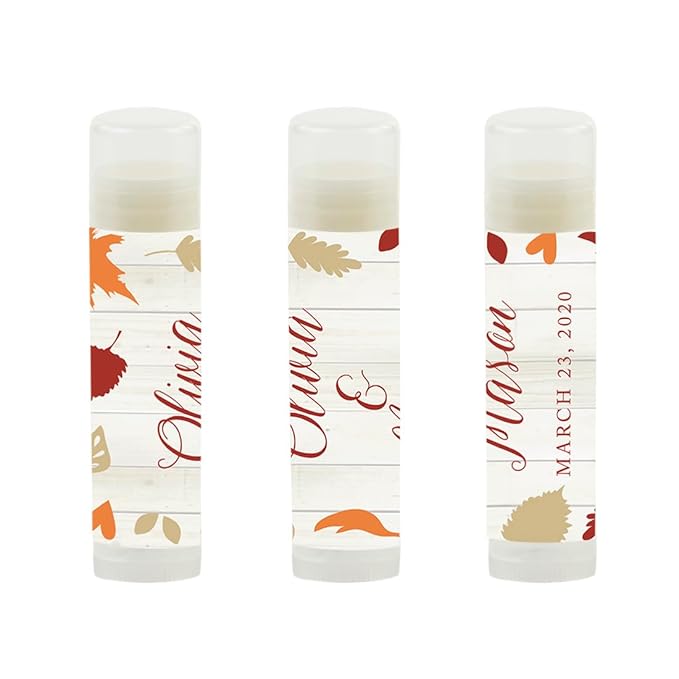 Andaz Press Personalized Bridal Shower Bachelorette Leaves,