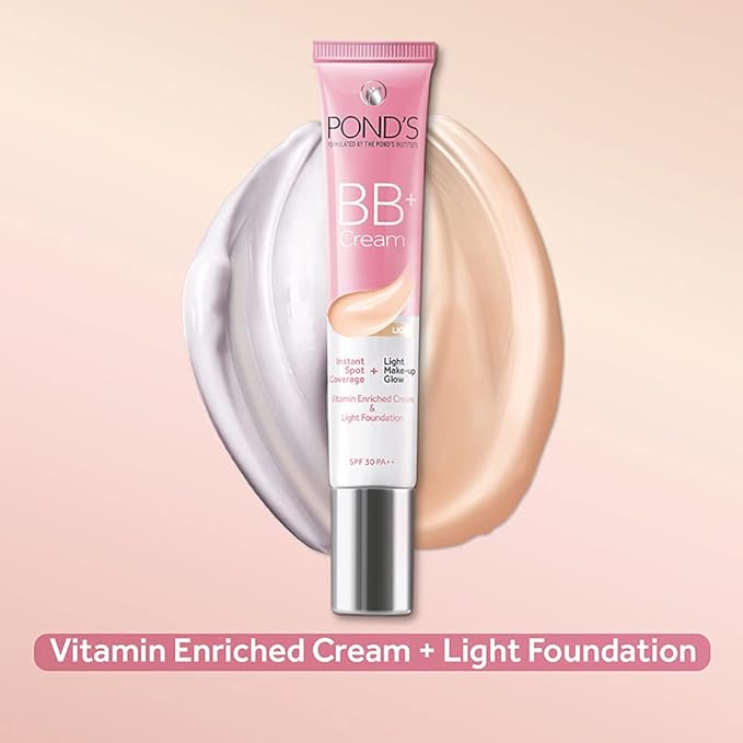 Pond's BB+ Cream, Instant Spot Coverage + Natural Glow, 01 Original, 18 g