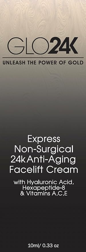 GLO24K Eye Care Set with our 24k Instant Facelift Cream & Eye Cream. For Your Eyes Only! Glow with GLO24K