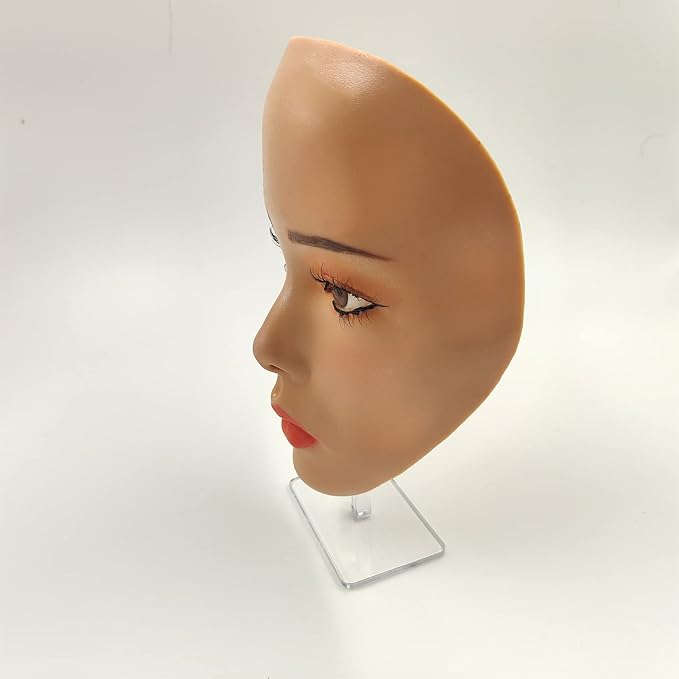 3D Makeup Practice Face,Reusable Makeup Mannequin