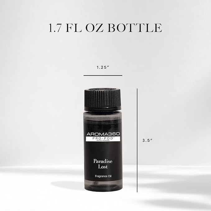 Aroma360 - Paradise Lost Pro Pod Fragrance Oil Blend | Hotel Inspired Luxury Essential Oil Diffuser | Aromatherapy Scent Diffuser Oil | Orange, Raspberry and Marine 1.7 fl oz, 50 mL