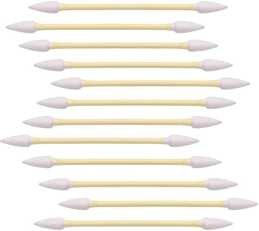 2400pcs Precision Tip Cotton Swabs for Makeup, Bamboo Sticks and Double Pointed