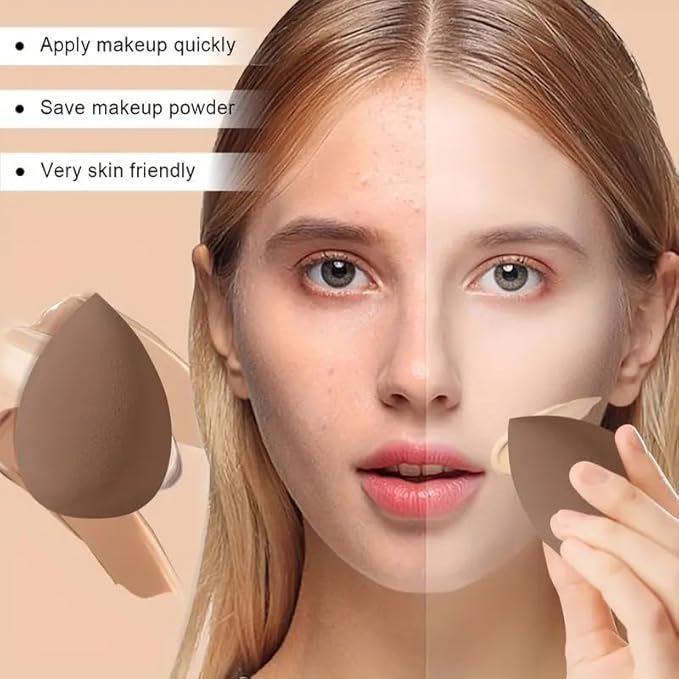 42Pcs Brown Makeup Brushes Set Professional Makeup Kit Multi-functional Makeup Tool Set with Facial Makeup Accessories, Foundation Makeup Brush Kit Eye and Face Make up Brushes & Tools