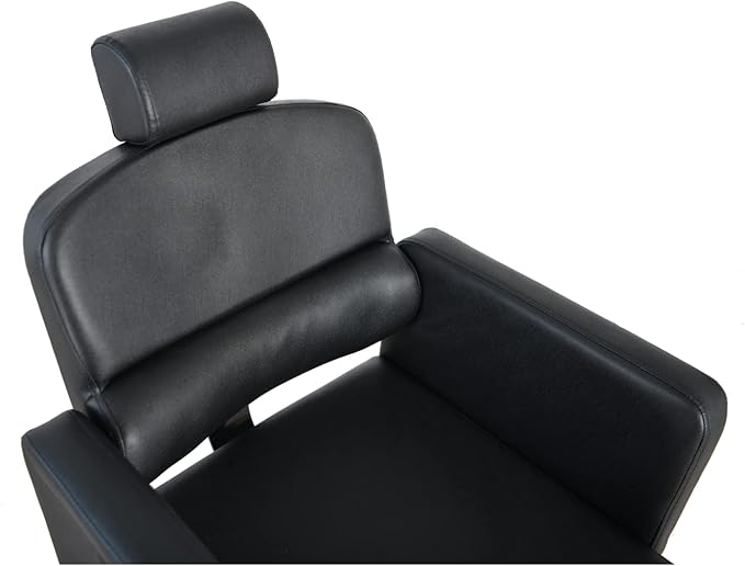 OmySalon Salon Chair for Hair Stylist, Reclining Barber Chair Hairdressing Styling Chair with Adjustable headrest, Beauty Shampoo Barbershop Furniture