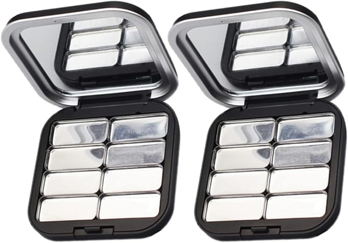 Beaupretty 2pcs Empty Lipstick Palette DIY Lipstick Lip