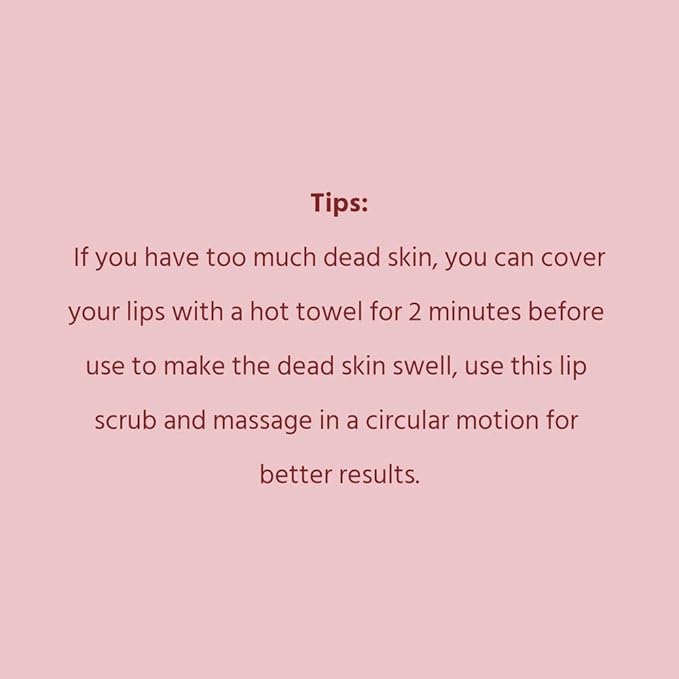 Lip Scrub, Lip Scrubs Exfoliator Moisturizer