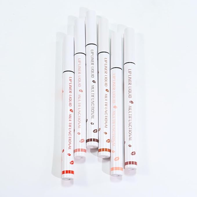 Kaely Warm Pink Longwear Liquid Lip Liner Waterproof, 24 Hour Long Lasting Lip Liner Stain Marker Pen, 2-in-1 Matte Semi Permanent Lipliner & Lipstick, Vegan & Cruelty-Free, 13