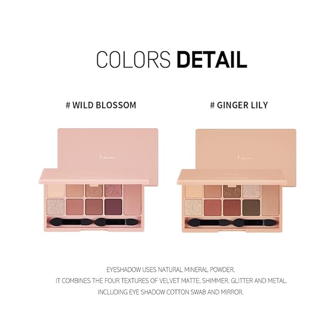 HEME Multi Color Palette 0.48 oz (Ginger Lily)