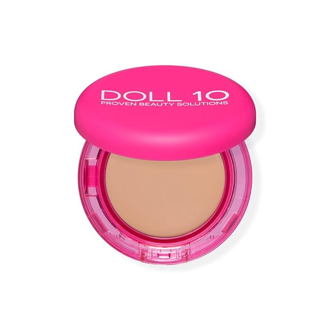 Doll 10 Peptide Bounce Balm Foundation™ – Hydrating, Age-Defying Foundation for Older Women, All Skin Types – Vegan, Clean, Natural, Medium Buildable Coverage, Blurs Fine Lines - [Fair]