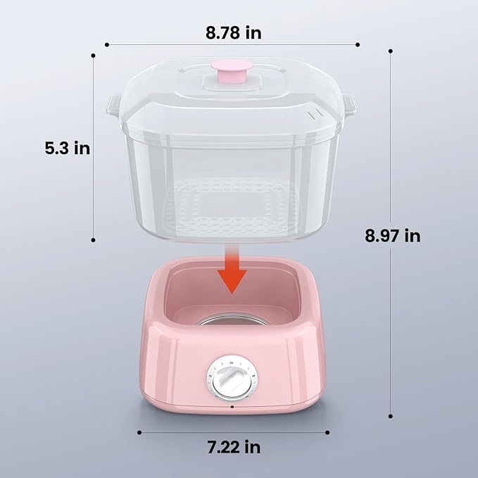Hot Towel Warmer, Rapid Heating Towel Steamer for Facials can Hold 12 Mini Wet Towels, Portable Mini Towel Warmer for Bathroom,Spa and Salon.