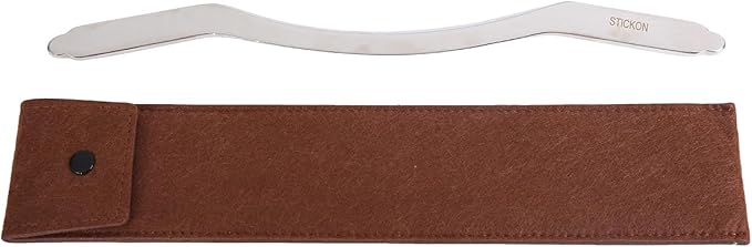 STICKON Gua Sha Massage Tool Stainless Steel GuaSha Scraping Massage Tools IASTM Tools Great Soft Tissue Mobilization Tool(STICKON-41)