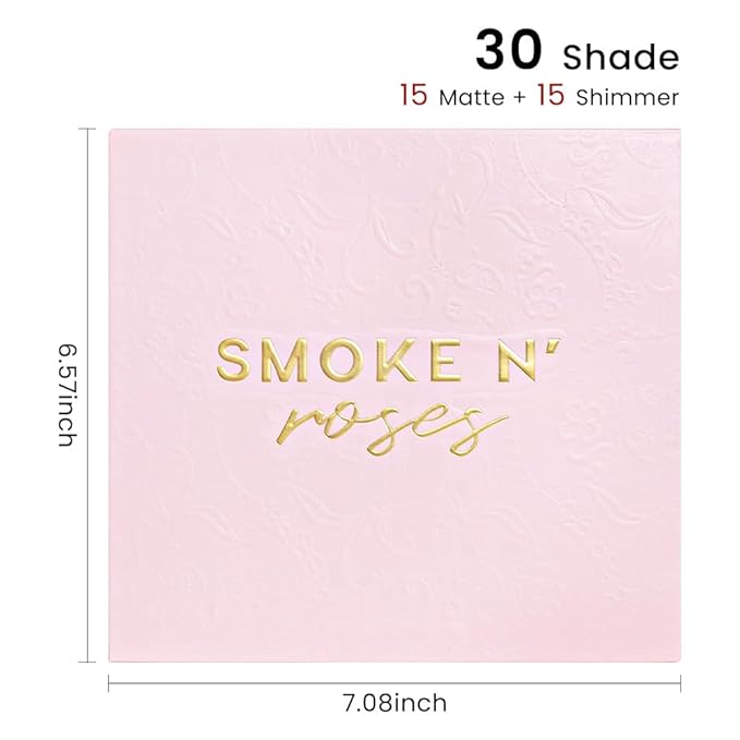30 Colors Nude Champagne Gold Matte Shimmer Eyeshadow