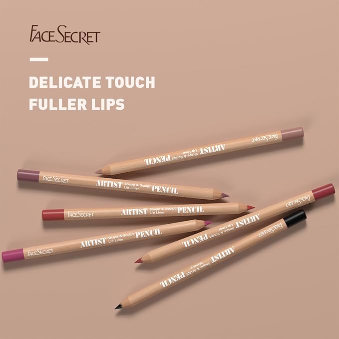 8pcs Nude Lip Liner Makeup Set - Waterproof & Smudge-Proof Matte Pencil, Long-Lasting & Durable, Smooth & Easy Glide, Non-Smudge, Contouring, Filling & Layering (Set 4, 8 Count (Pack of 1))