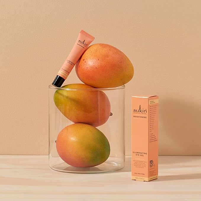 Sukin brightening illuminating eye gel