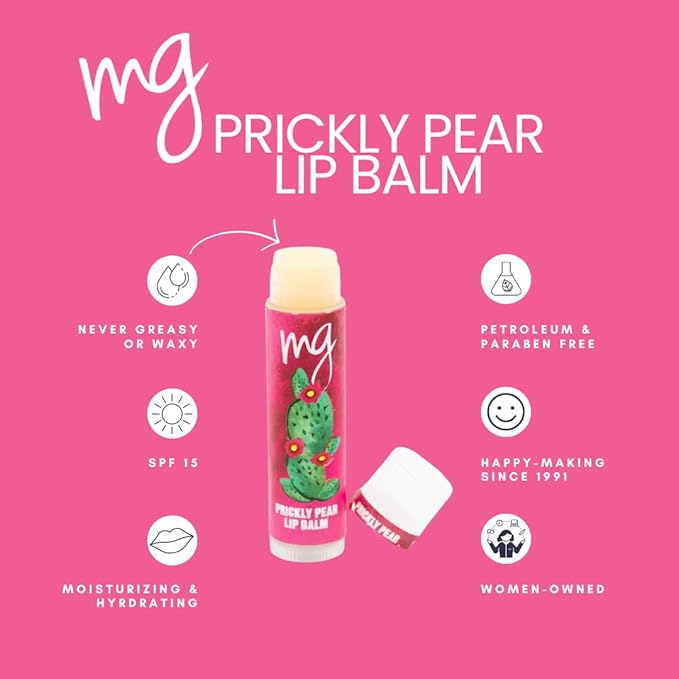 MG Signature Prickly Pear Lip Balms