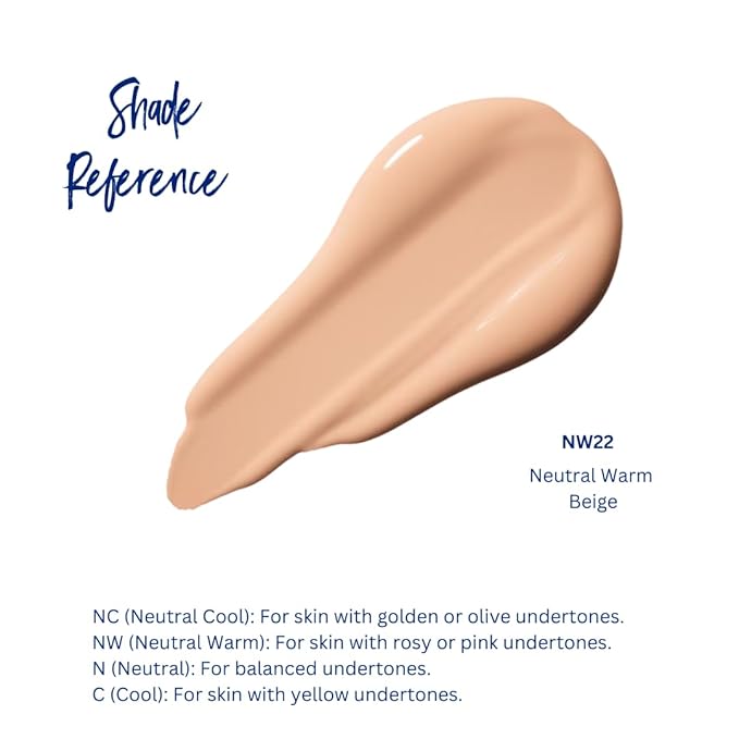 Best Bronze Bombshell Body Makeup - Tattoo Cover Up Makeup & Body Foundation Waterproof - Tattoo Concealer Waterproof for Scars, Varicose Veins Cover Up & Leg Foundation (NW22 Warm Beige)