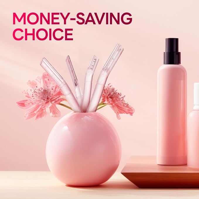 Dermaplane Razor for Women, Dermaplaning Tool - Face Razors for Women and Men, Eyebrow Trimmer and Facial Hair Removal Shaver, Gentle Exfoliation Blades Epilator for Men (6 Count)