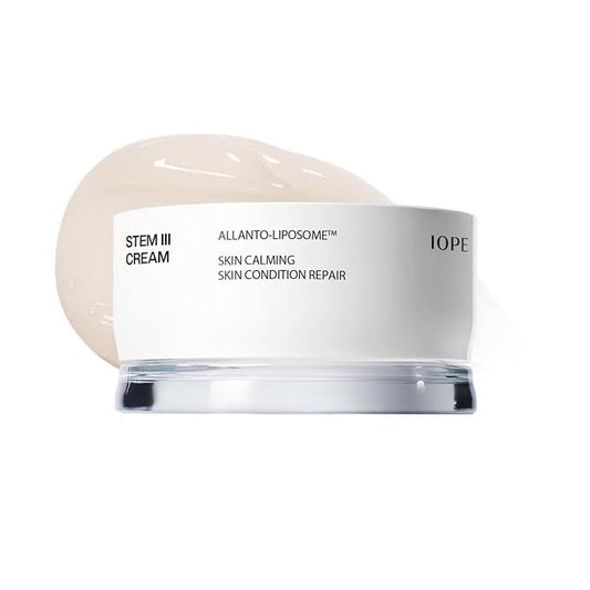IOPE STEM III Intensive Moisturizer - Anti-Aging Face Cream with Niacinamide, Dermatologically Tested, Skin Barrier Repair with Peptide, Fine Lines & Wrinkle Care, Korean Skincare, 1.69 Fl Oz