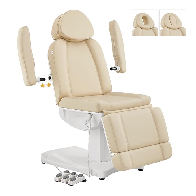 DIR Medical Spa Chair 3 Motor Facial Beauty Bed Medical Procedure Chair INK