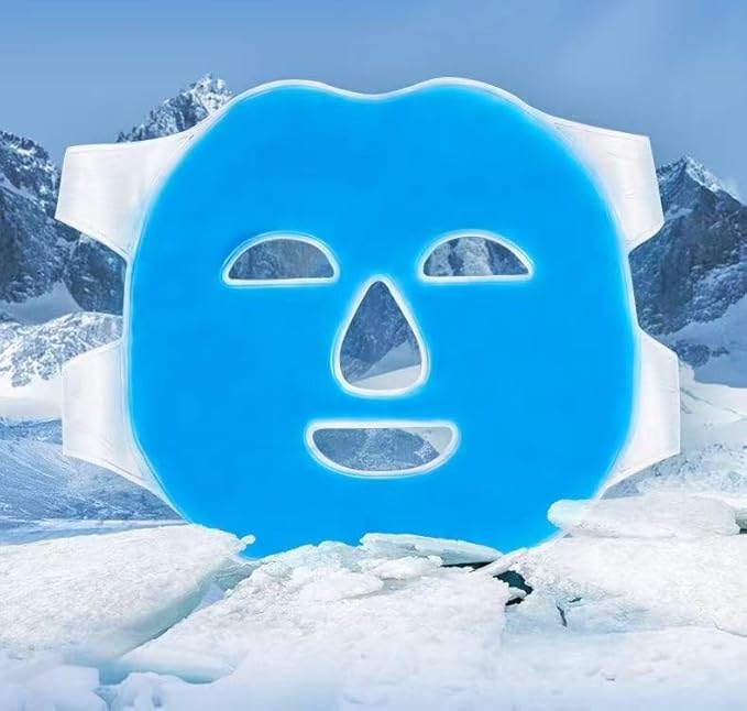 Ice face mask reusable,cold hot